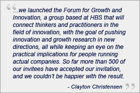 forum for growth and innovation quote